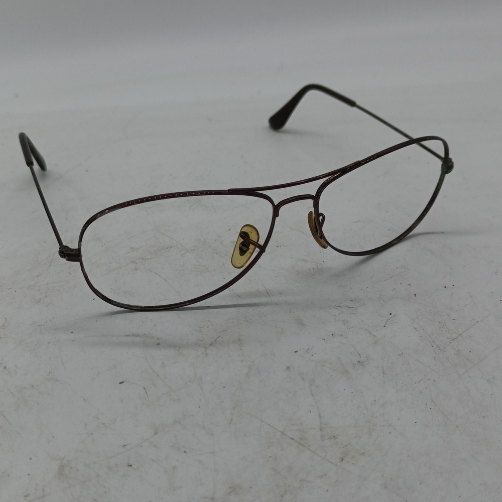 Ray-Ban RB 3362 Cockpit Aviator Metal Eyeglass Frames Brown 59-14 184